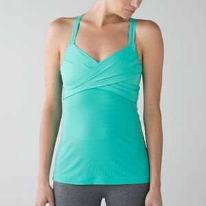 ☀️Lululemon Wrap It Up Tank In Bali Breeze